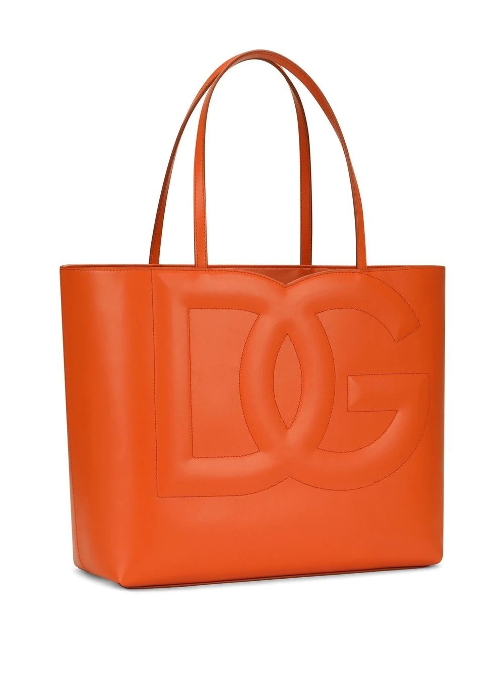 embossed-logo tote bag - 3