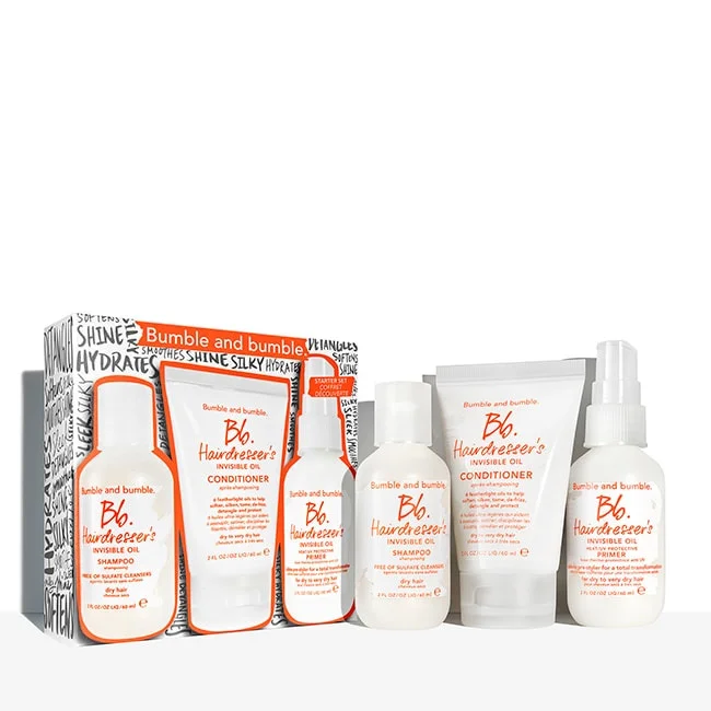 Hairdresser's Invisible Oil Travel-Size Hair Set for Hydration + Frizz Reduction - 1