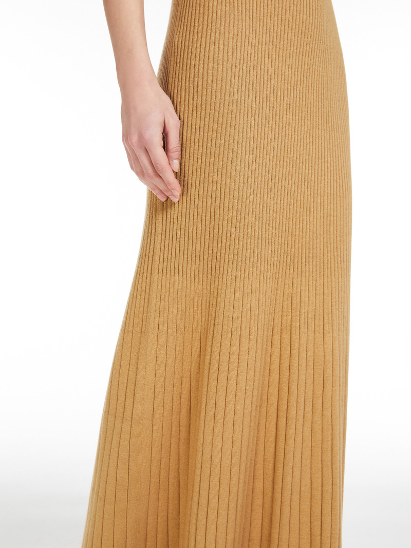 EUROPA Silk and cashmere dress 6