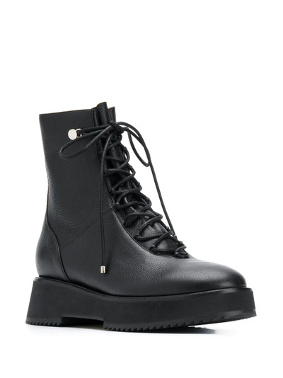 JIMMY CHOO Haysley combat boots outlook