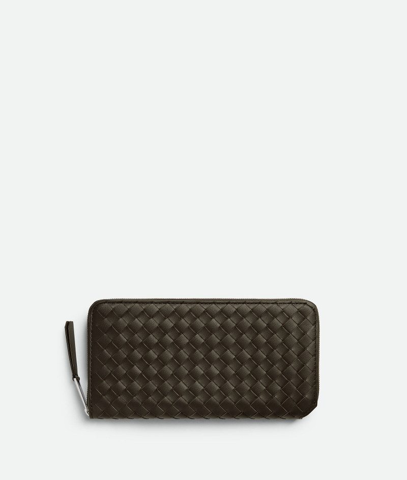Intrecciato Piccolo Zip Around Wallet 1