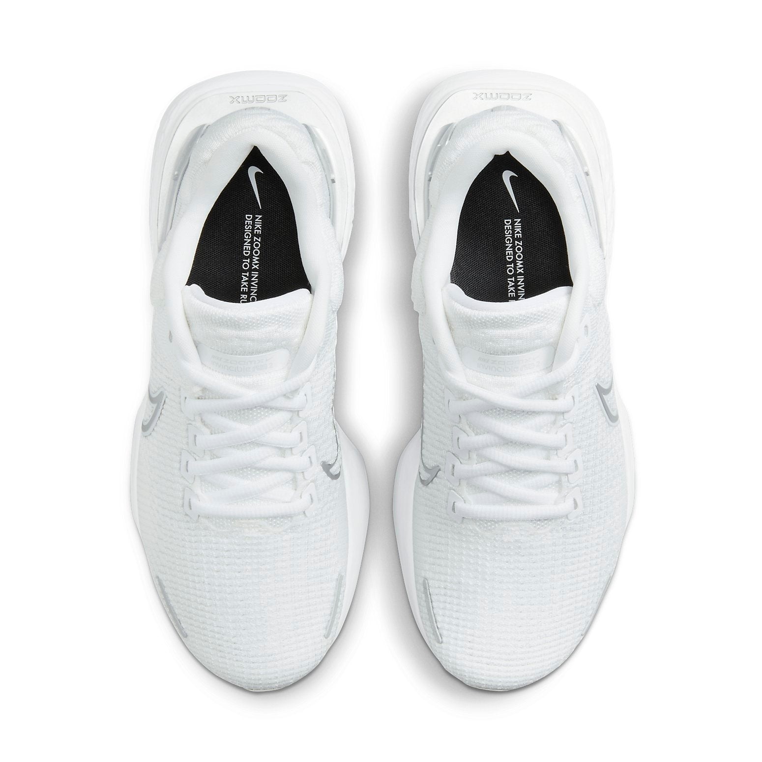 (WMNS) Nike ZoomX Invincible Run Flyknit 2 'White Metallic Silver' DC9993-101 - 4