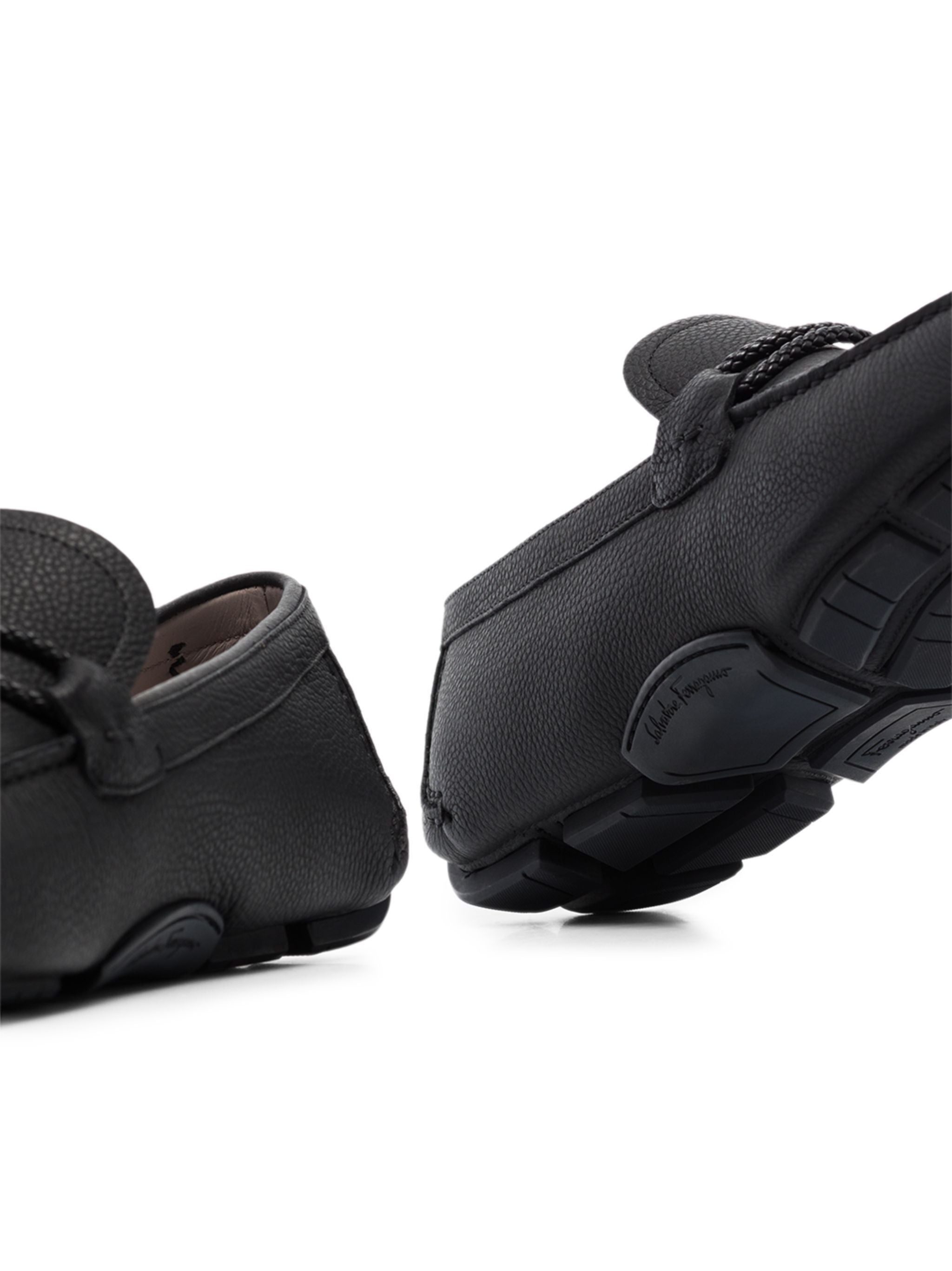 Front 4 Leather Loafers - 3