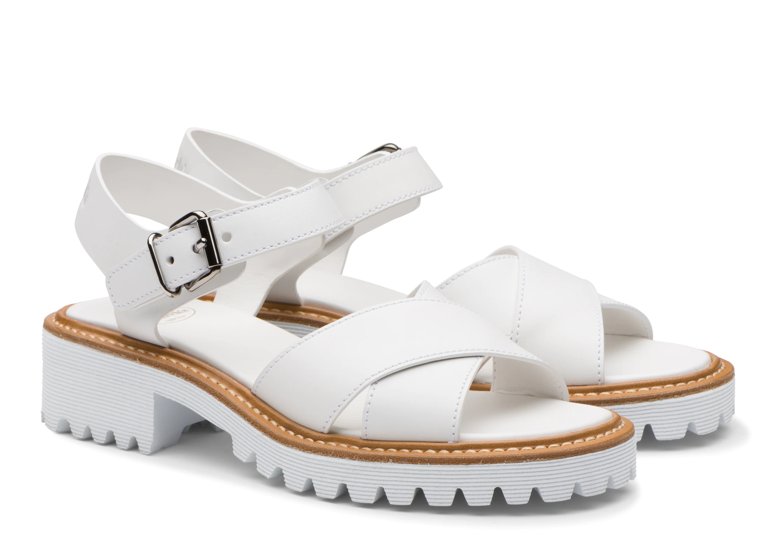 Gaia
Monteria Calf Lightweight Sandal White - 2