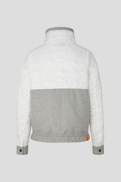 BOGNER Yolette Hybrid jacket in Off-white/Light gray outlook