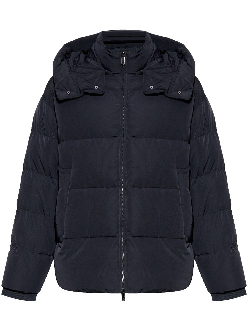 hooded padded jacket - 1