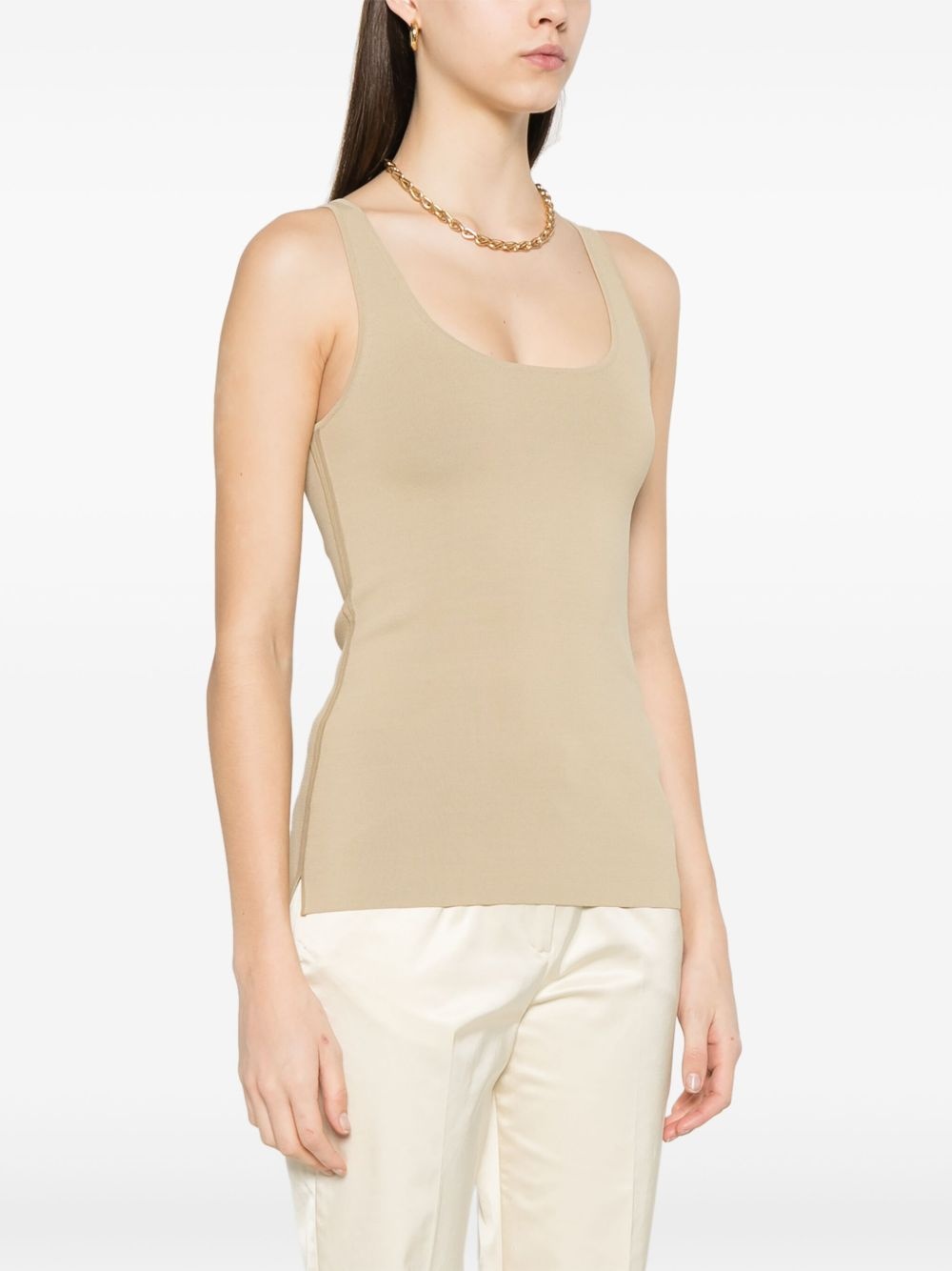 knit tank top - 3