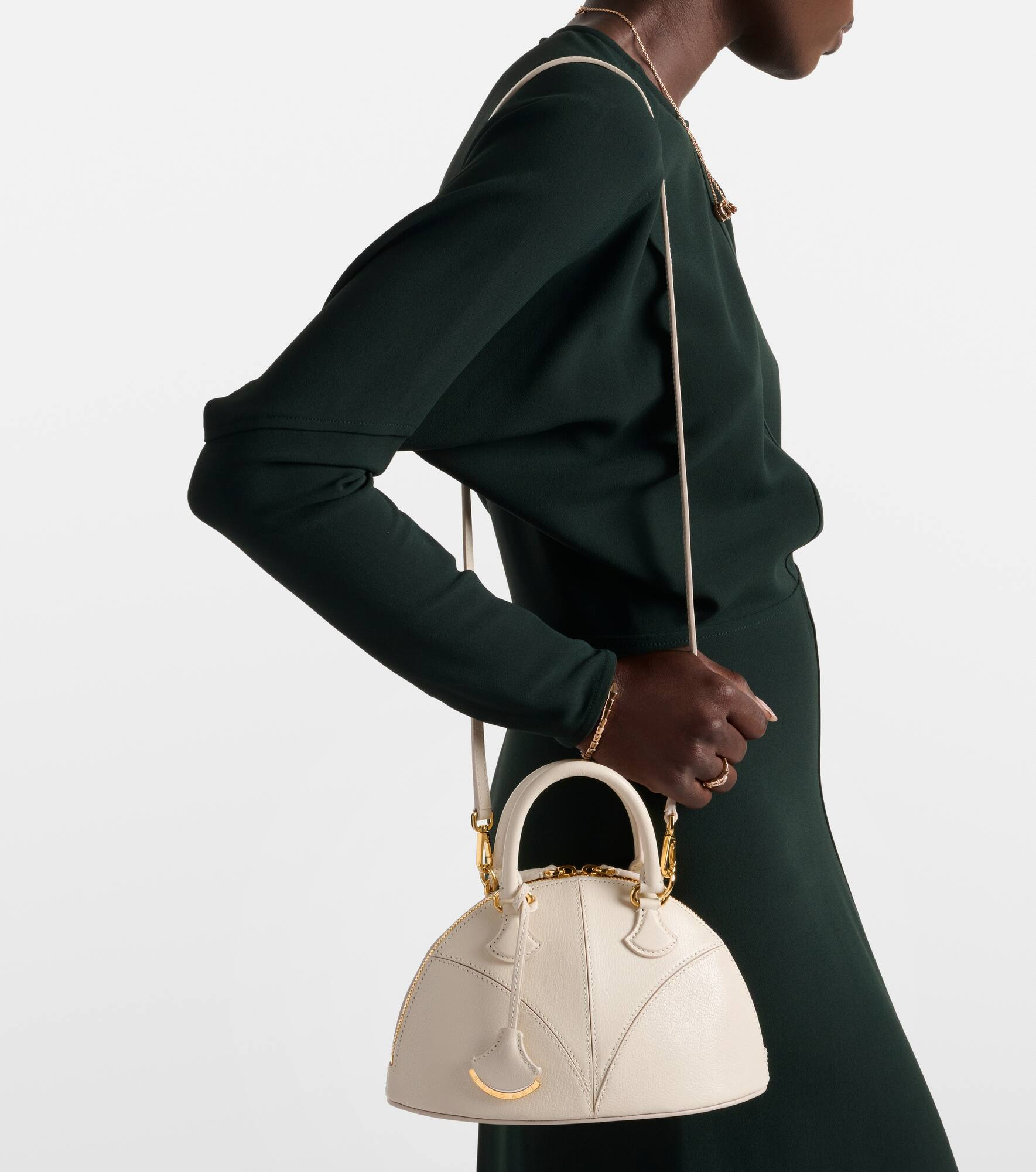 Marquise Small leather tote bag - 5