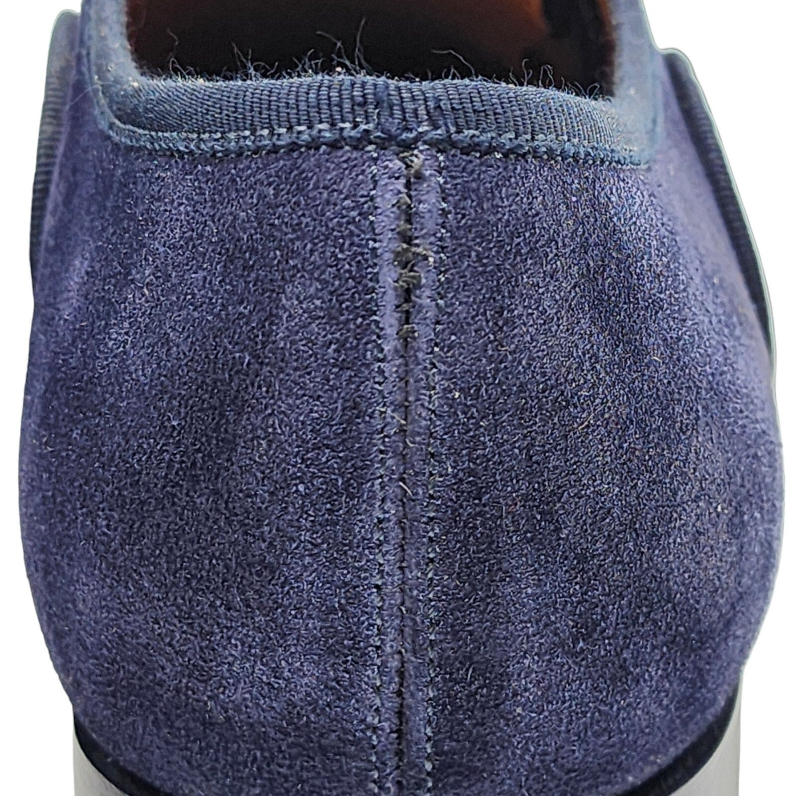 Christian Louboutin Greggo Leather and Suede Oxford Shoes Blue EU 42 US 9 - 6