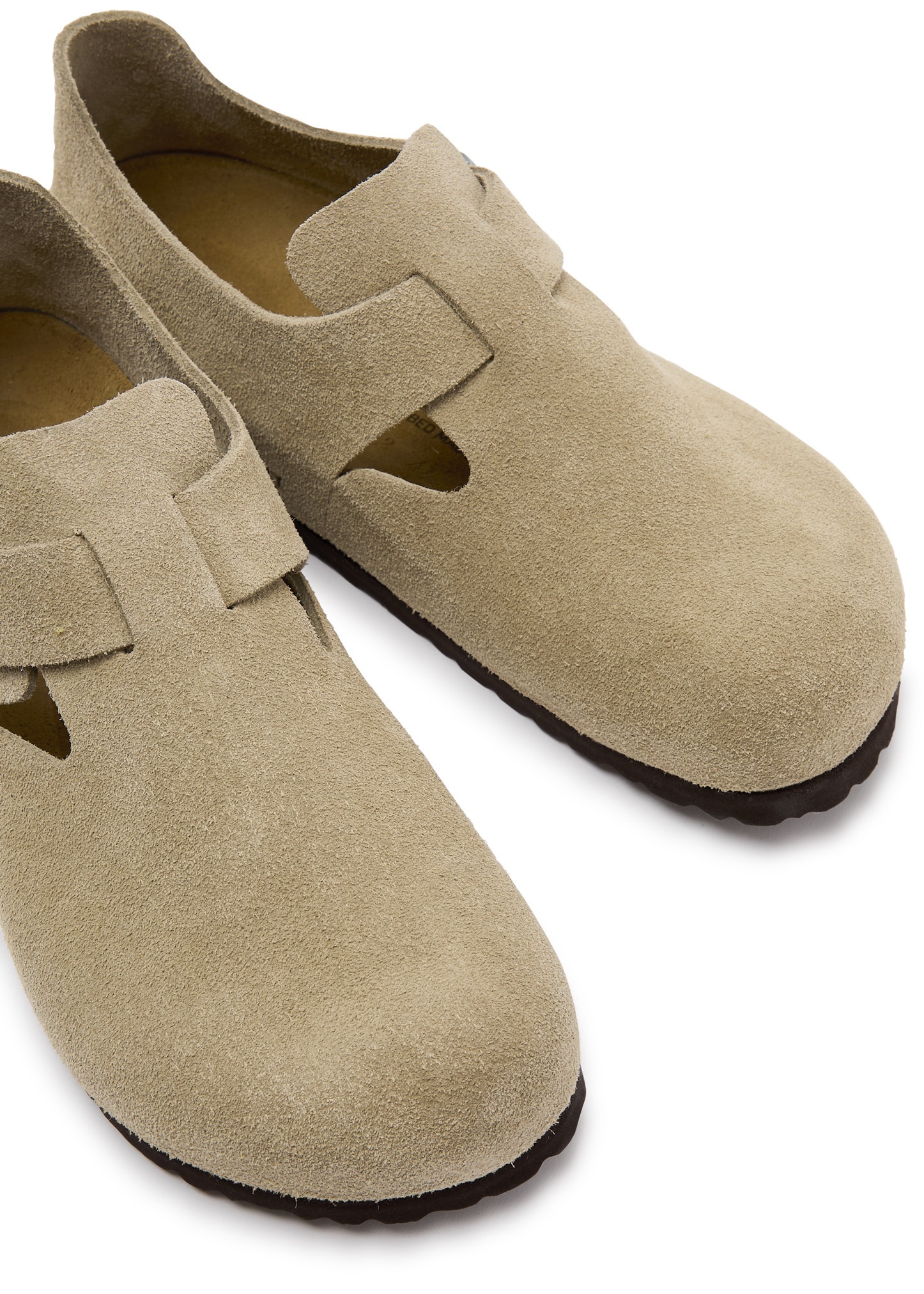 London suede clogs - 3