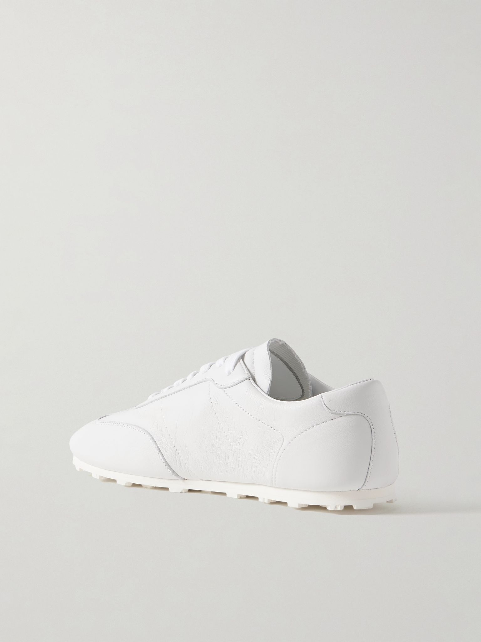 Leather sneakers White - 3