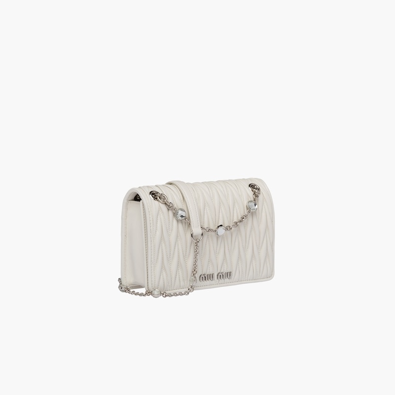 Matelassé nappa leather mini-bag - 5