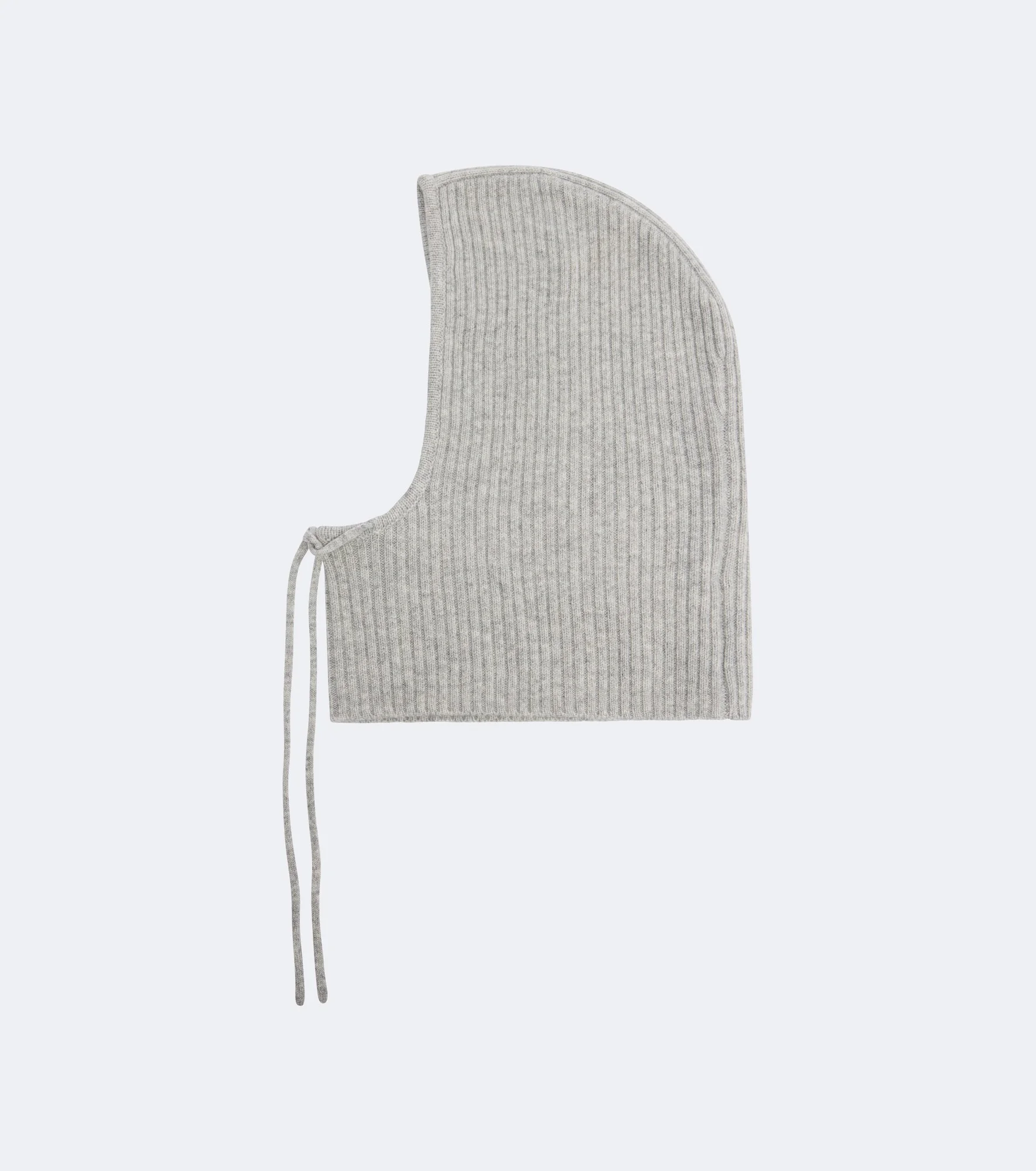 Ribbed-knit cashmere balaclava - 1