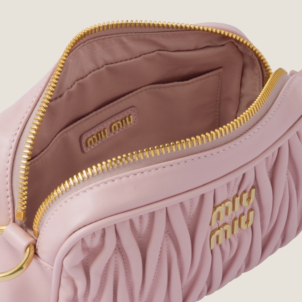 Matelassé nappa leather shoulder bag - 6