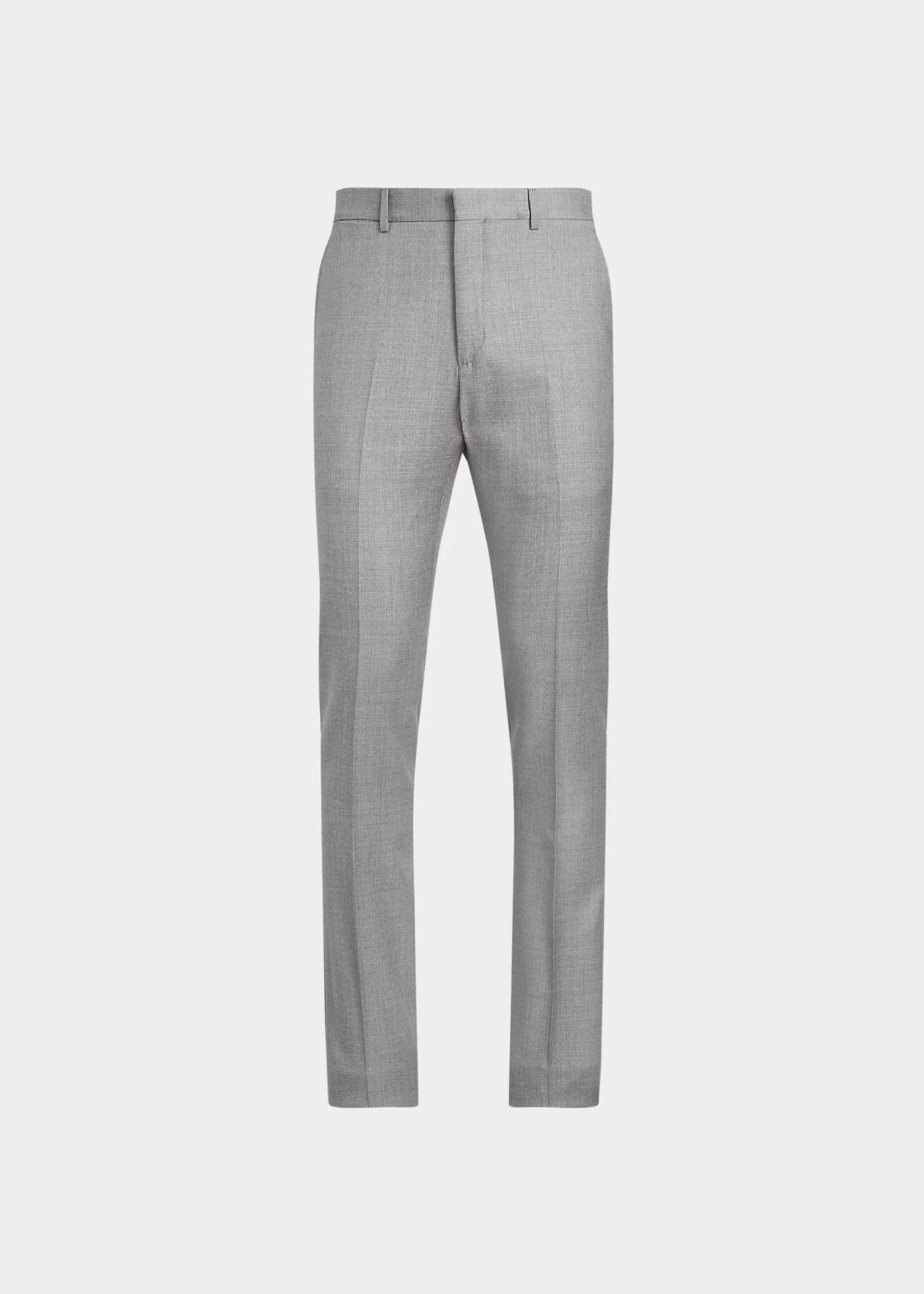 Slim Fit Wool Twill Trouser - 1