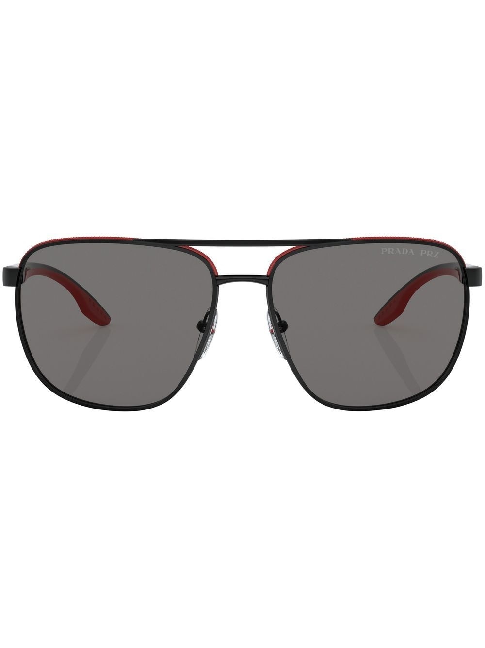 logo-print sunglasses - 1