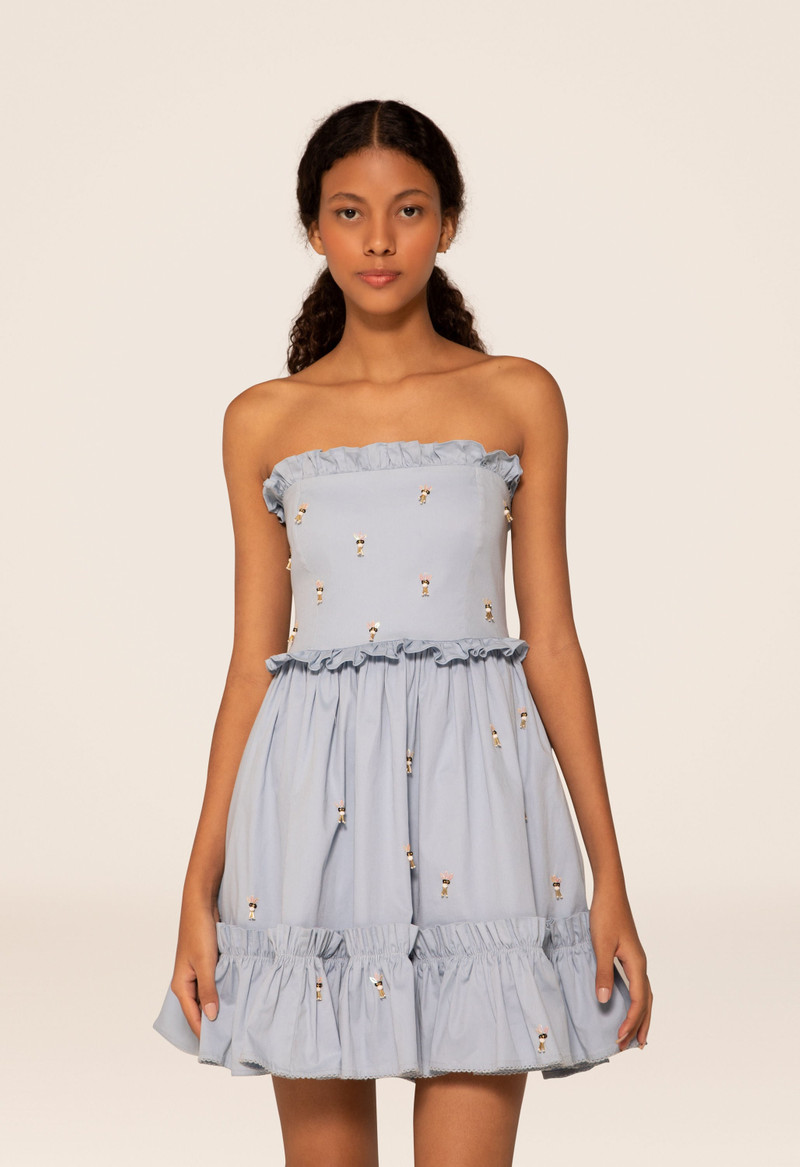 Rosa Magdalena Dia Mini Dress 5