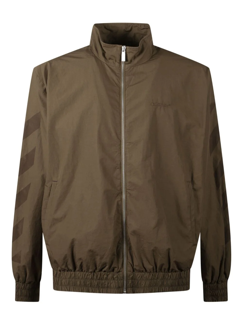 Diagonal bomber jacket - 1