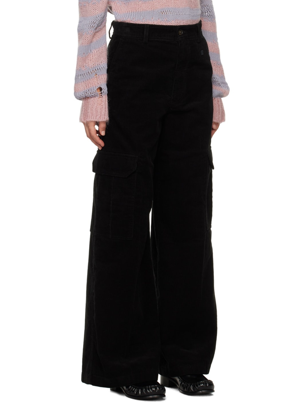 Black Patch Trousers - 2