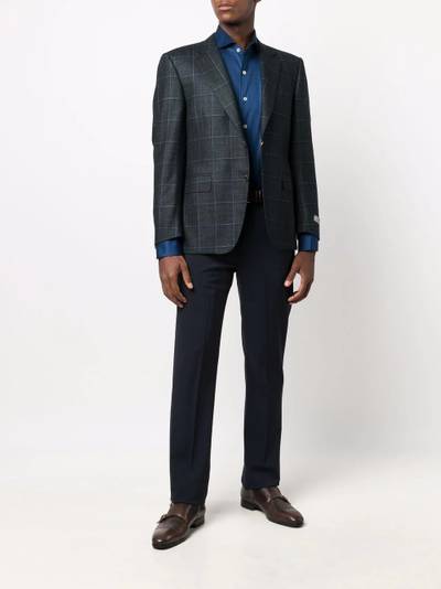 Canali plain sport shirt outlook