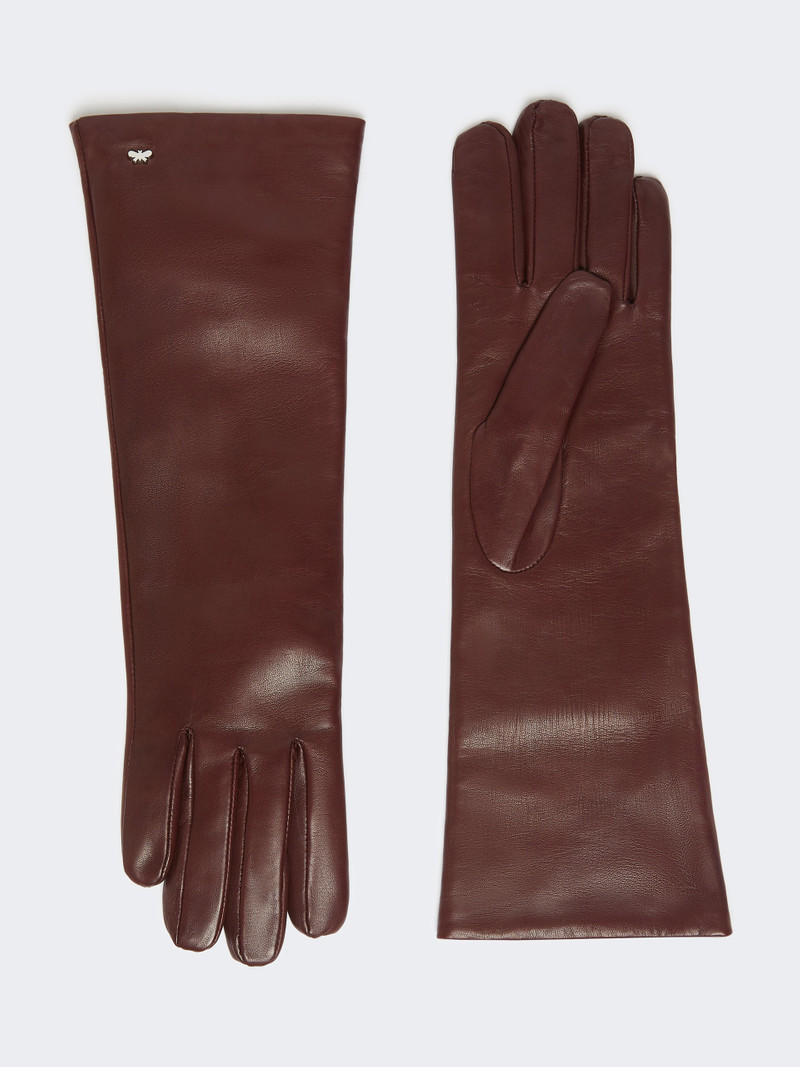 SENAPE Medium-length nappa leather gloves 1