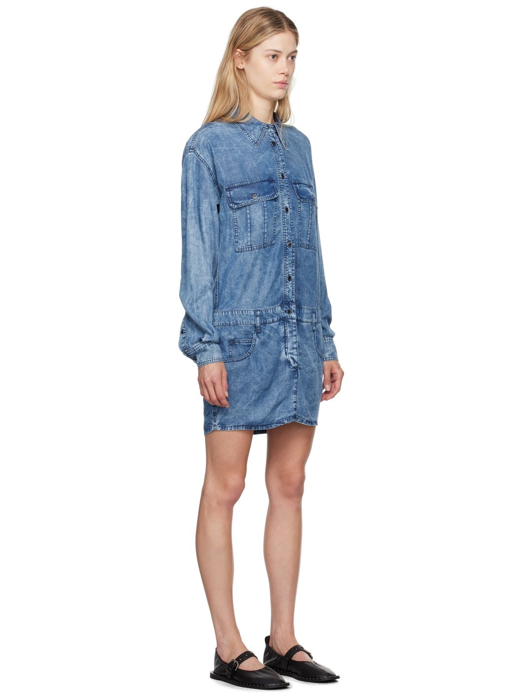Blue Palvina Minidress - 2
