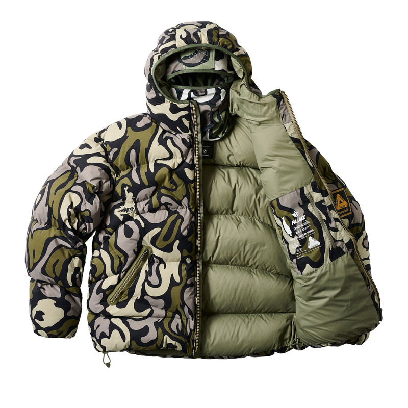 PALACE MAHARISHI TEMPLE PUFFA JACKET DPM KOR OM 3