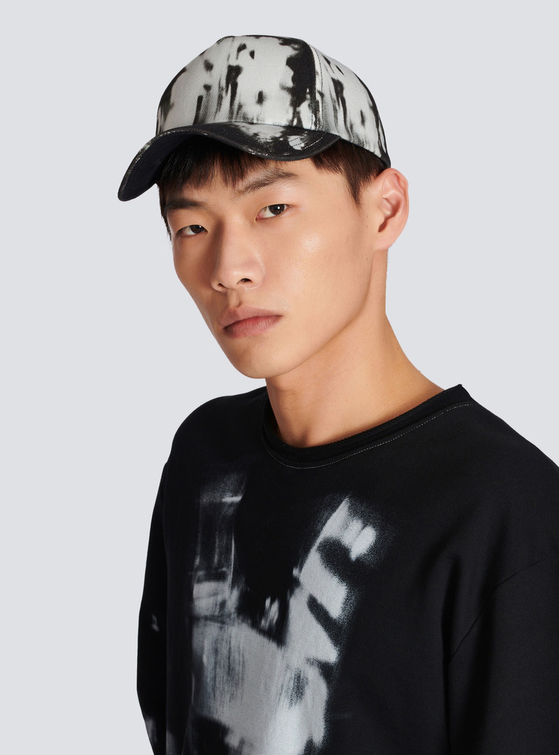 Balmain Printed cotton cap outlook