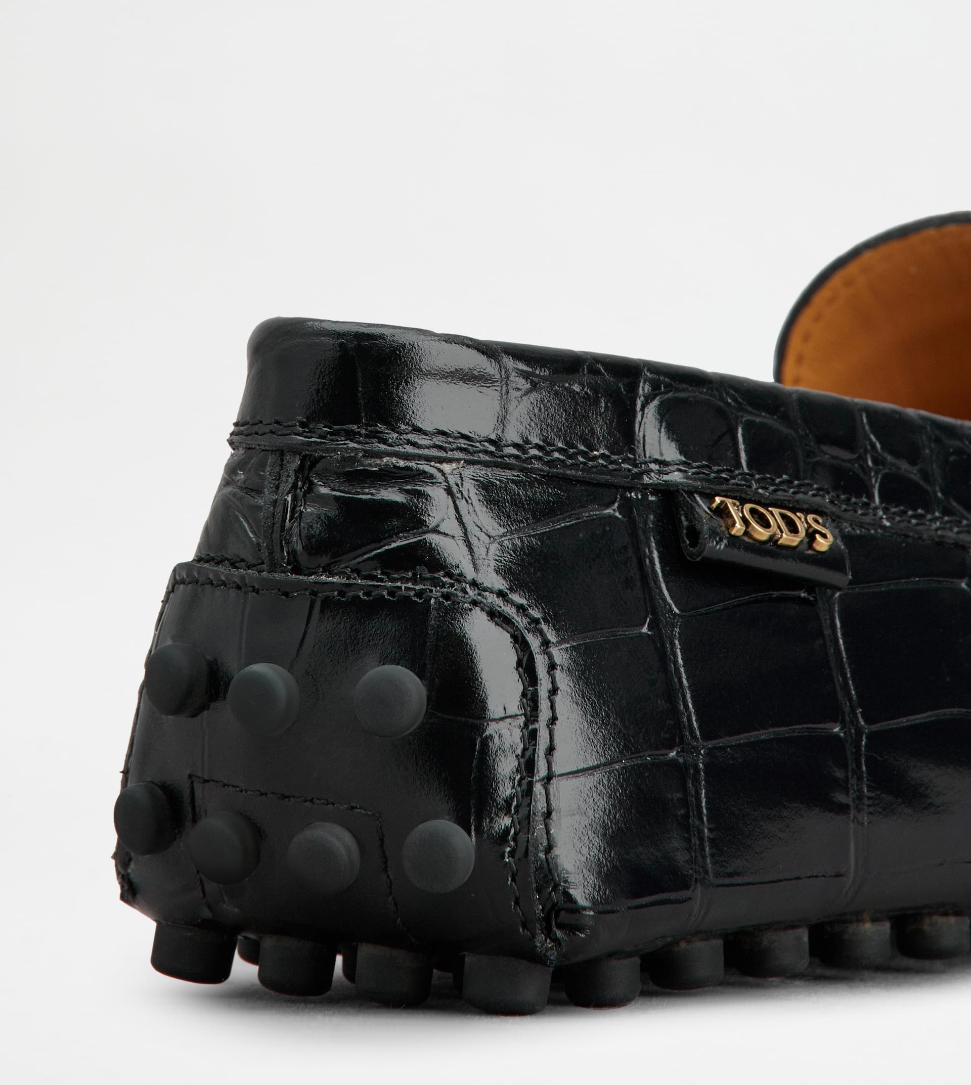 GOMMINO DRIVING SHOES IN LEATHER - BLACK - 5