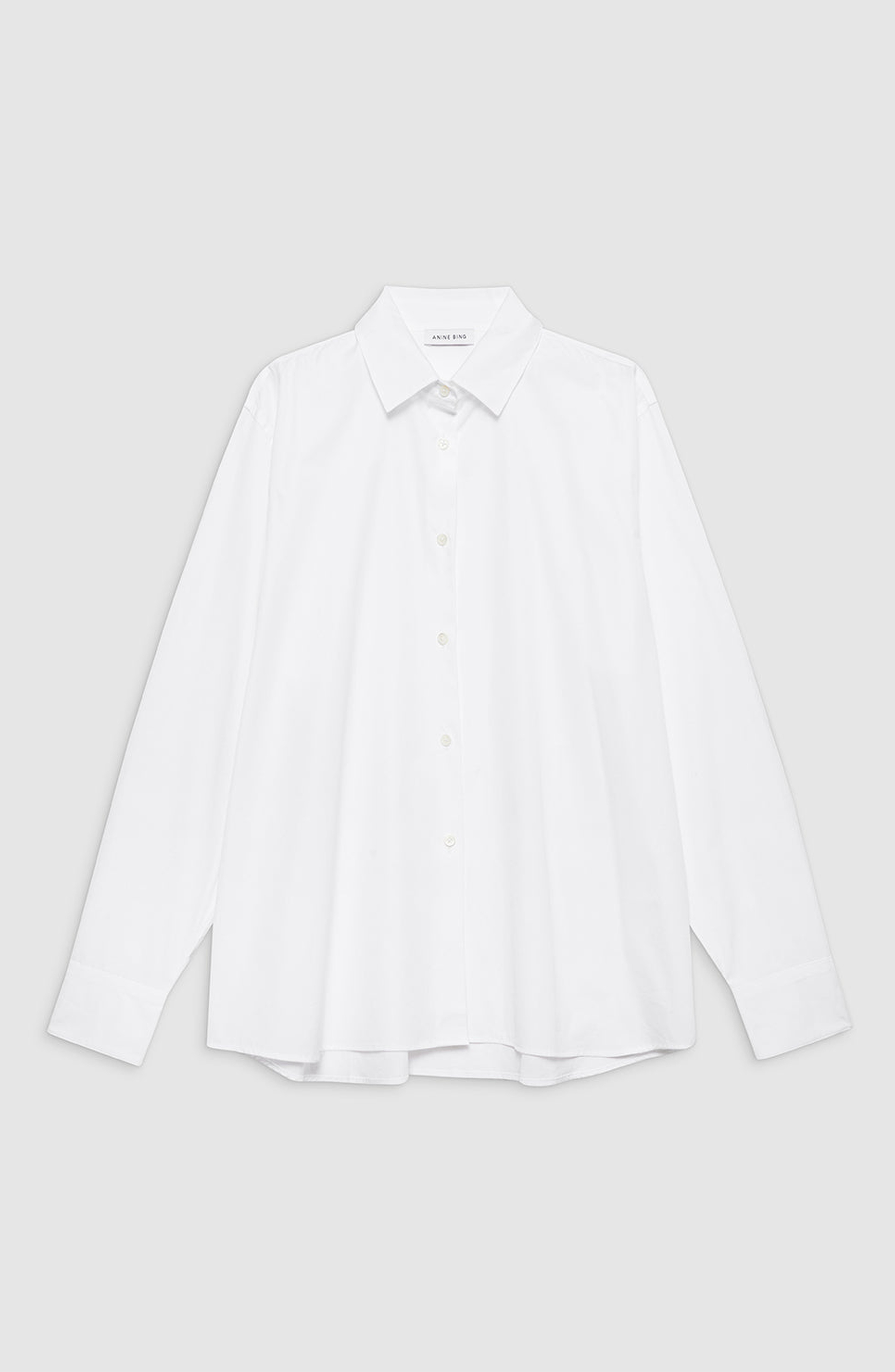 ANINE BING Essie Shirt in White at Nordstrom - 4