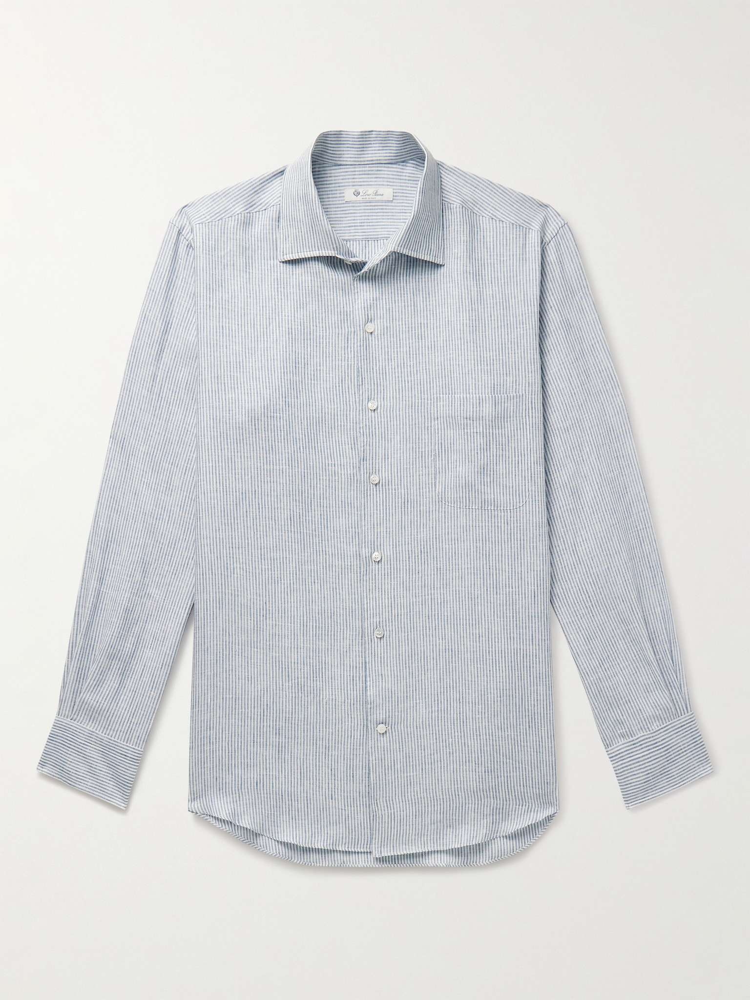 Striped Linen Shirt - 1