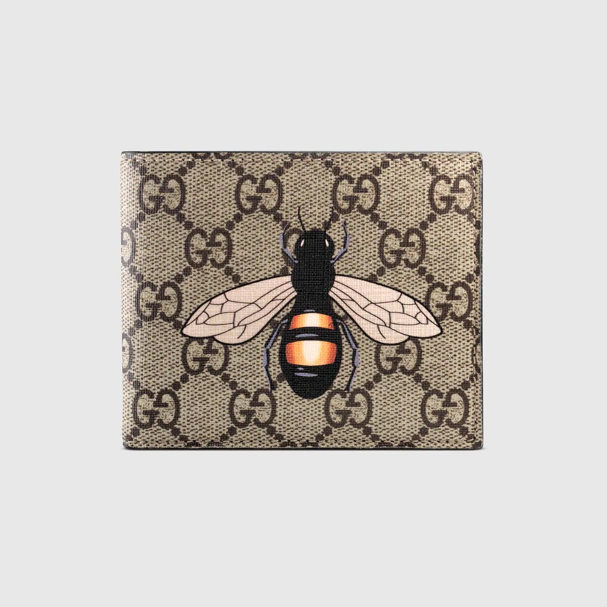 Bee print GG Supreme wallet - 1