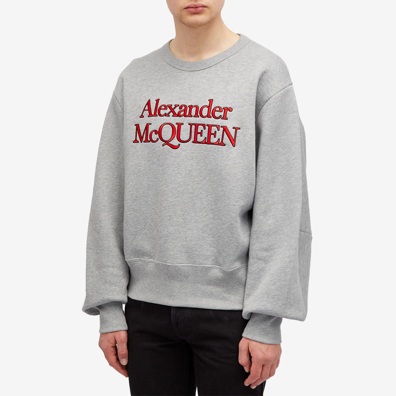 Alexander McQueen Alexander McQueen Kimono Sleeve Crew Sweatshirt outlook