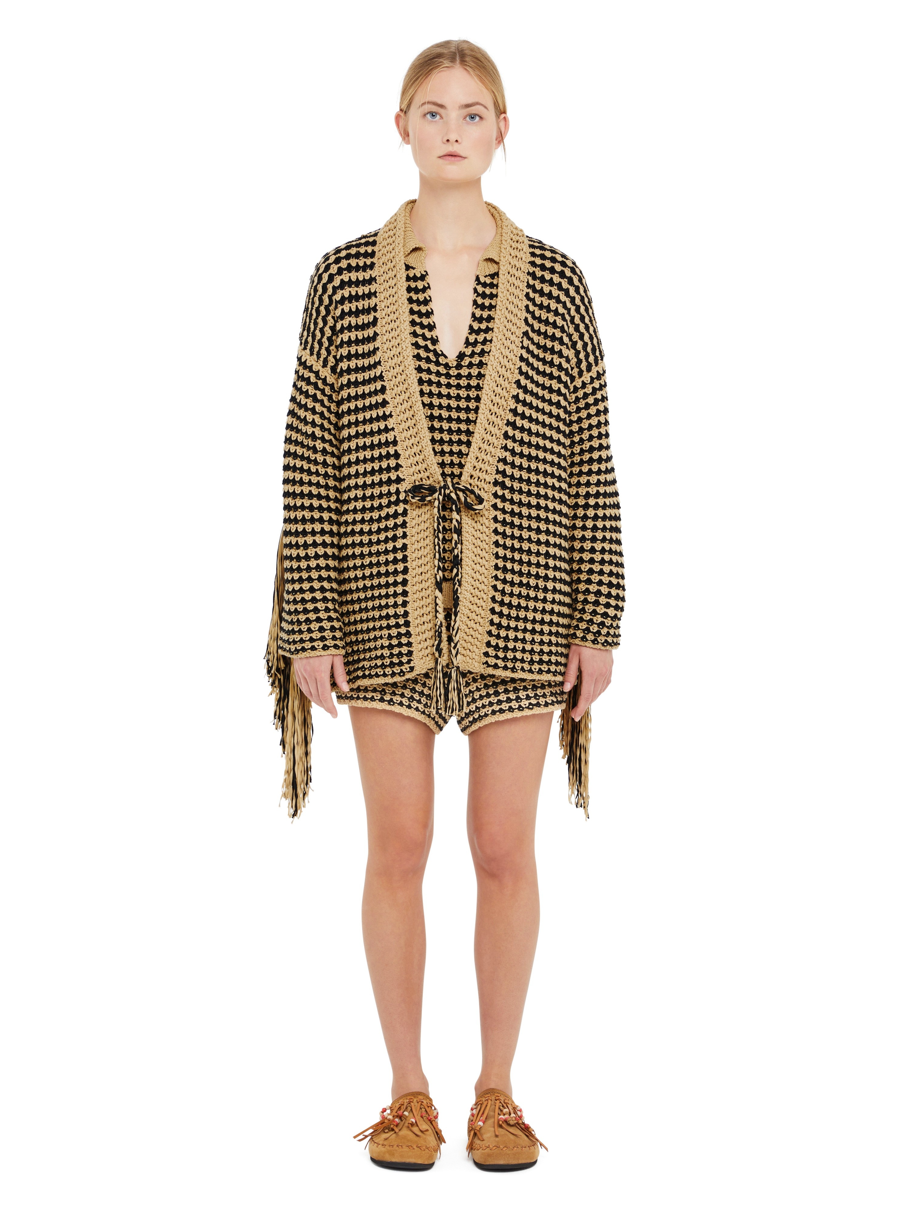 Tropical Shadow Cardigan - 4