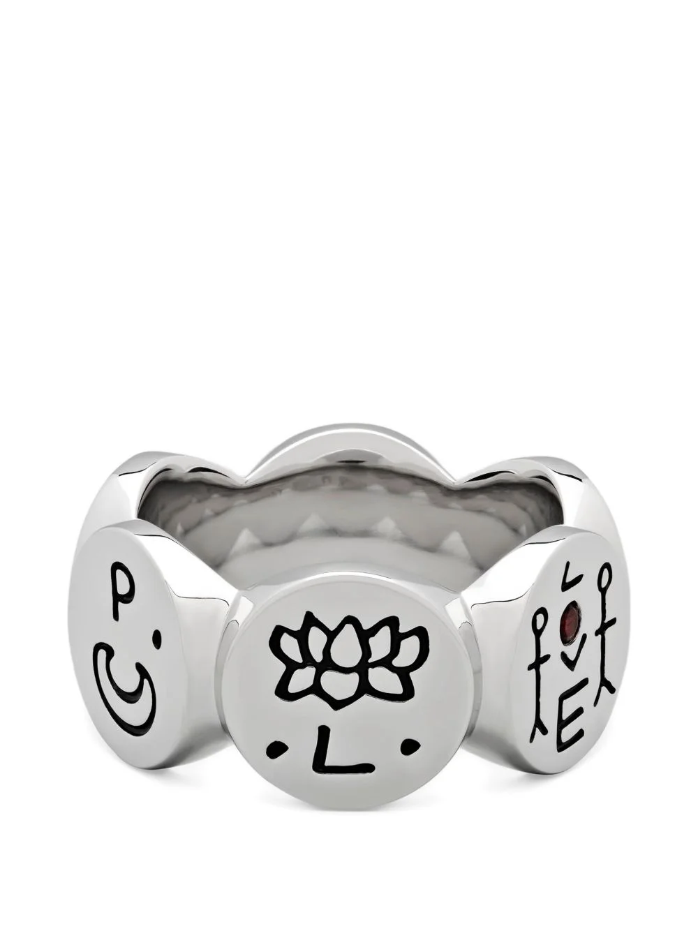 Simple Love engraved ring - 1