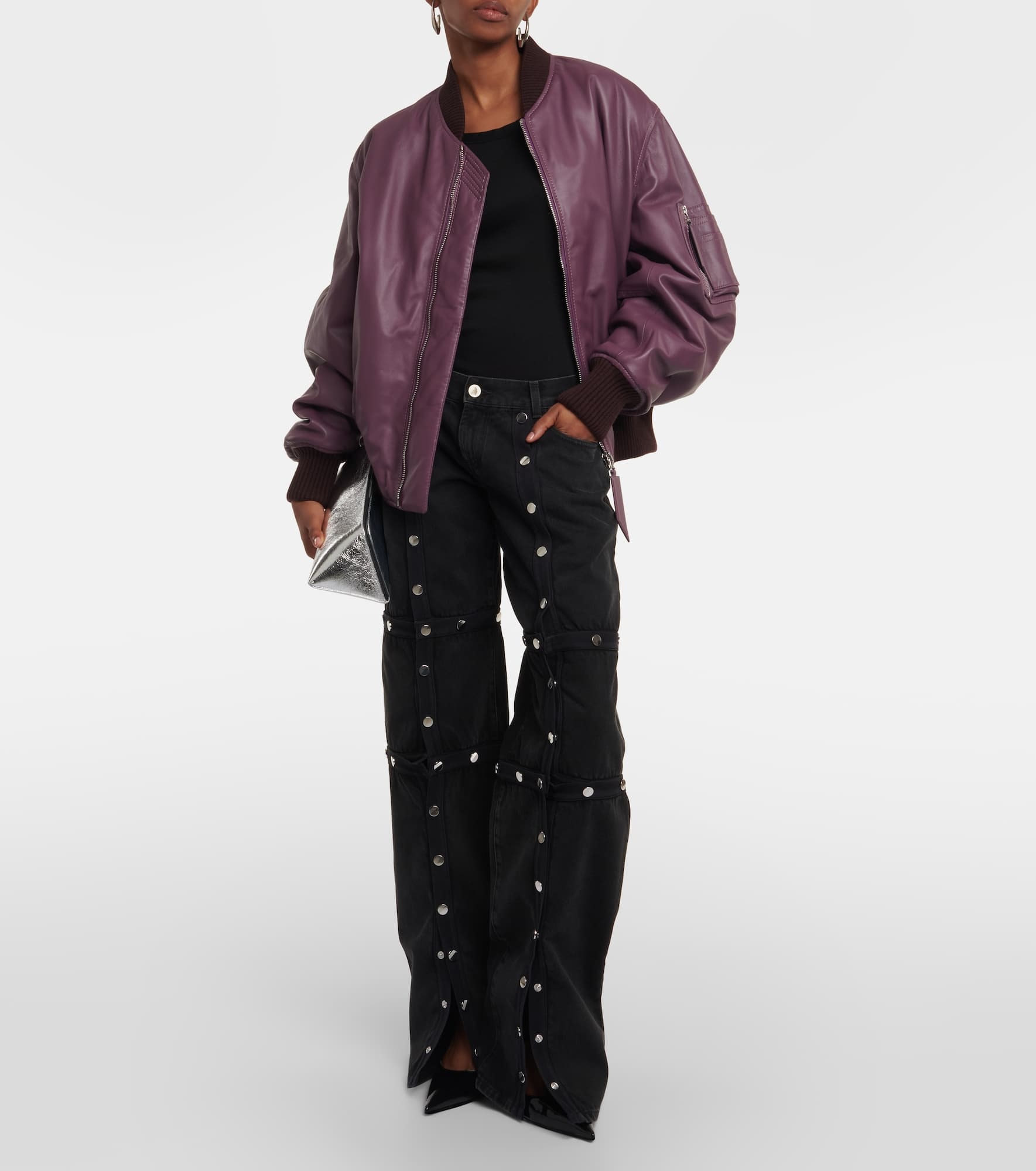 Deconstructed low-rise jeans - 2