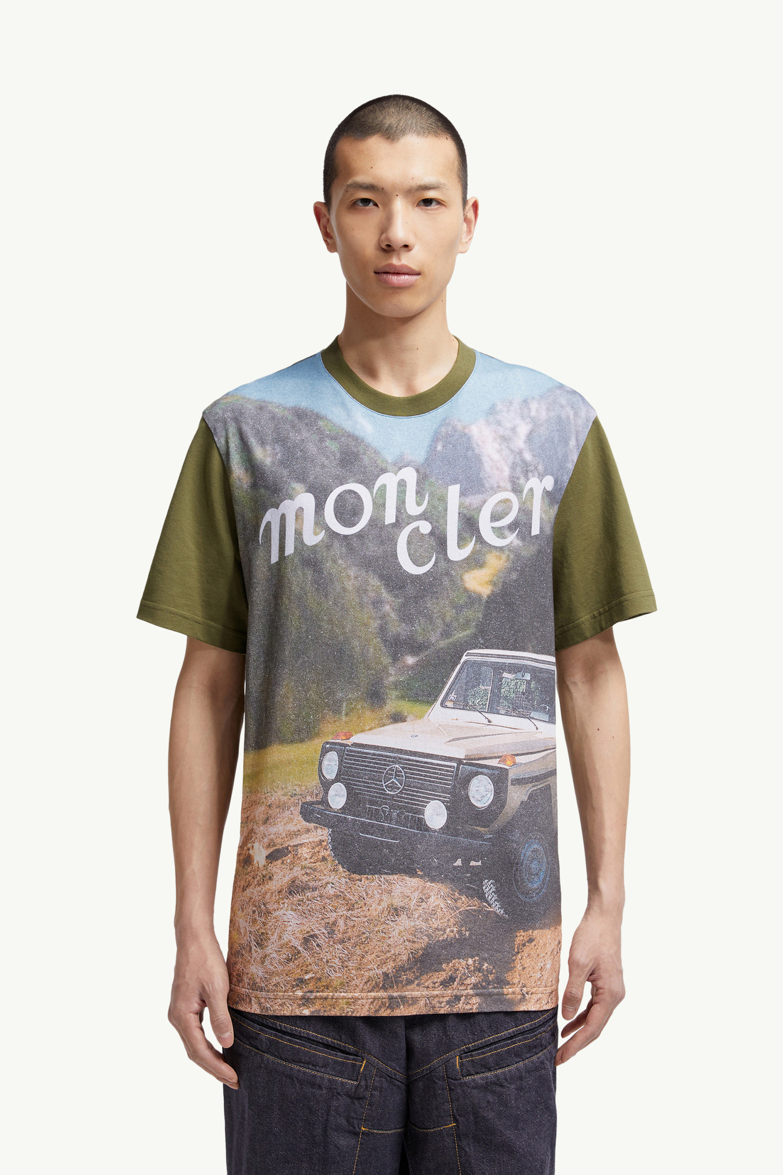 Moncler x Mercedes-Benz by NIGO Printed Cotton T-Shirt - 3