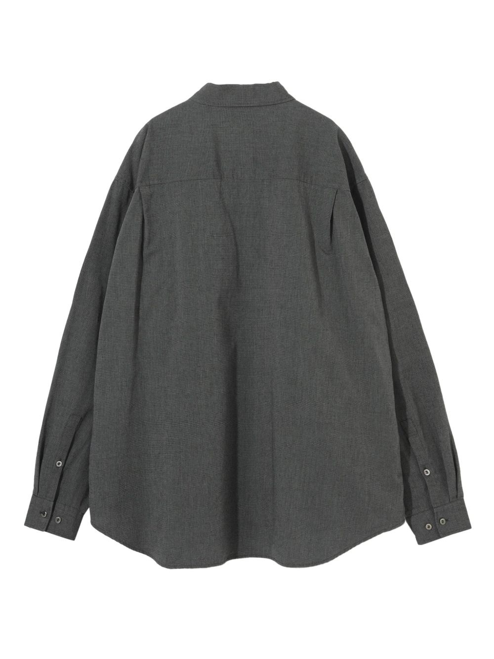patch-detail button-up shirt - 2