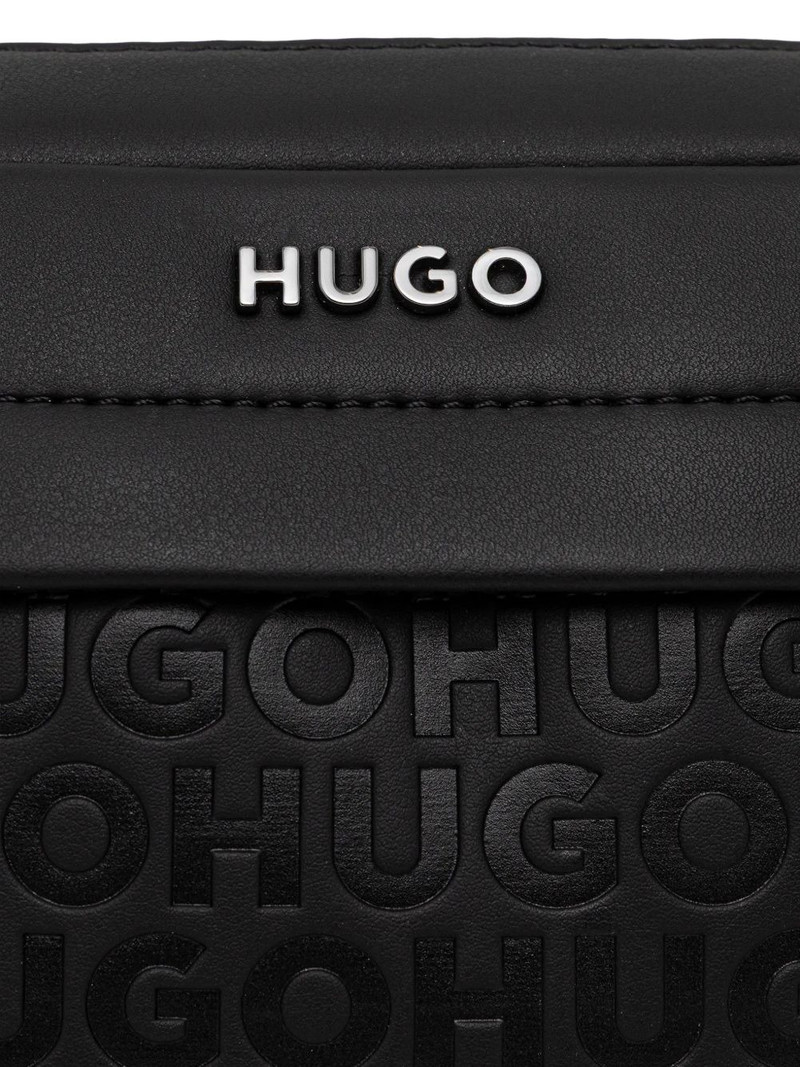 embossed-logo messenger bag 4