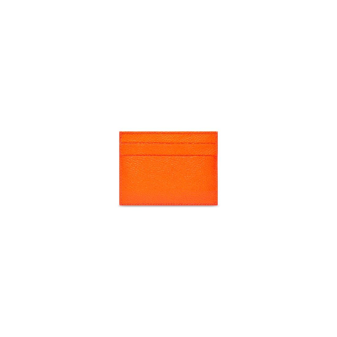 Cash Card Holder in Fluo Orange - 2