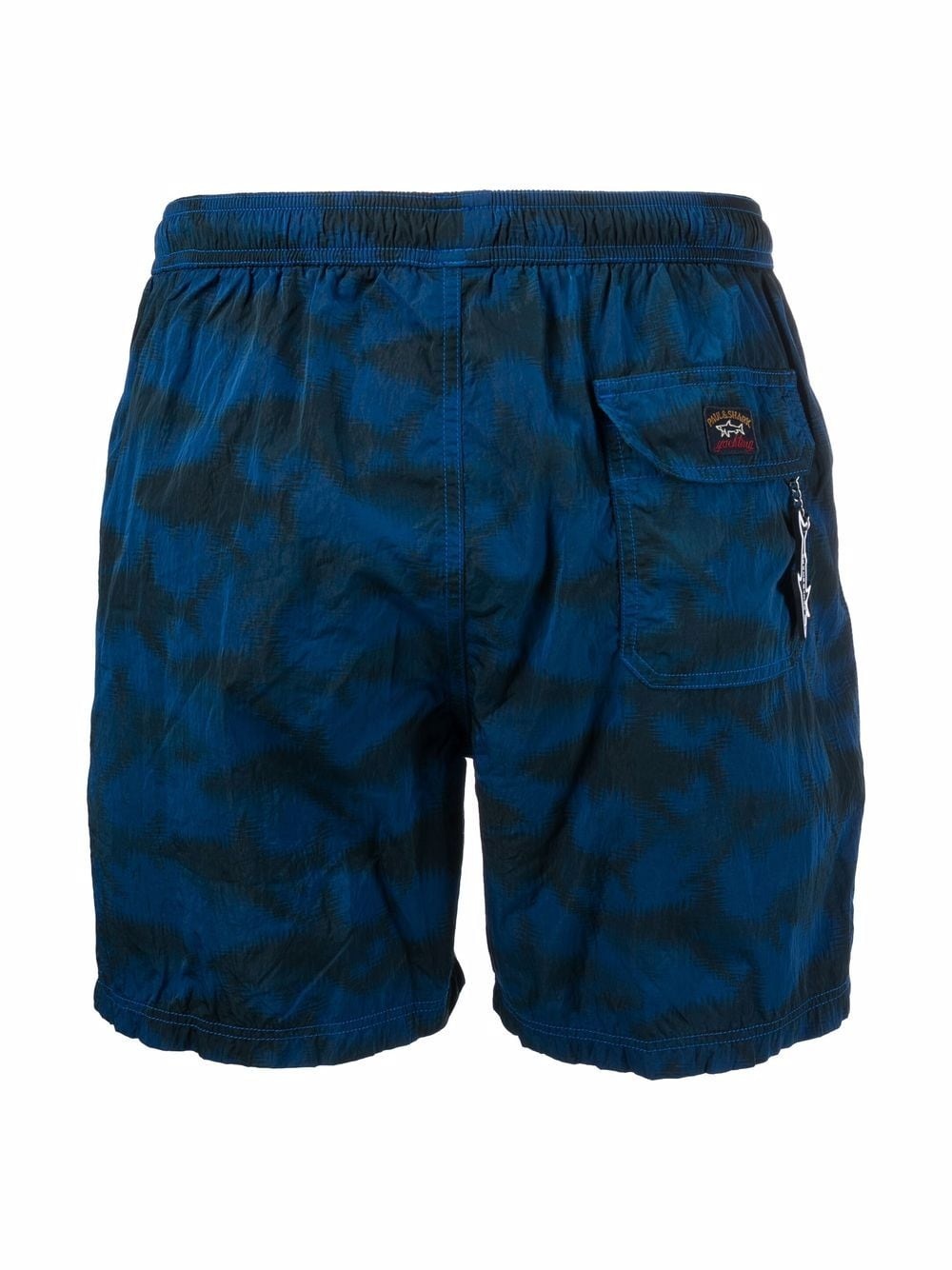 shark-print swim shorts - 2