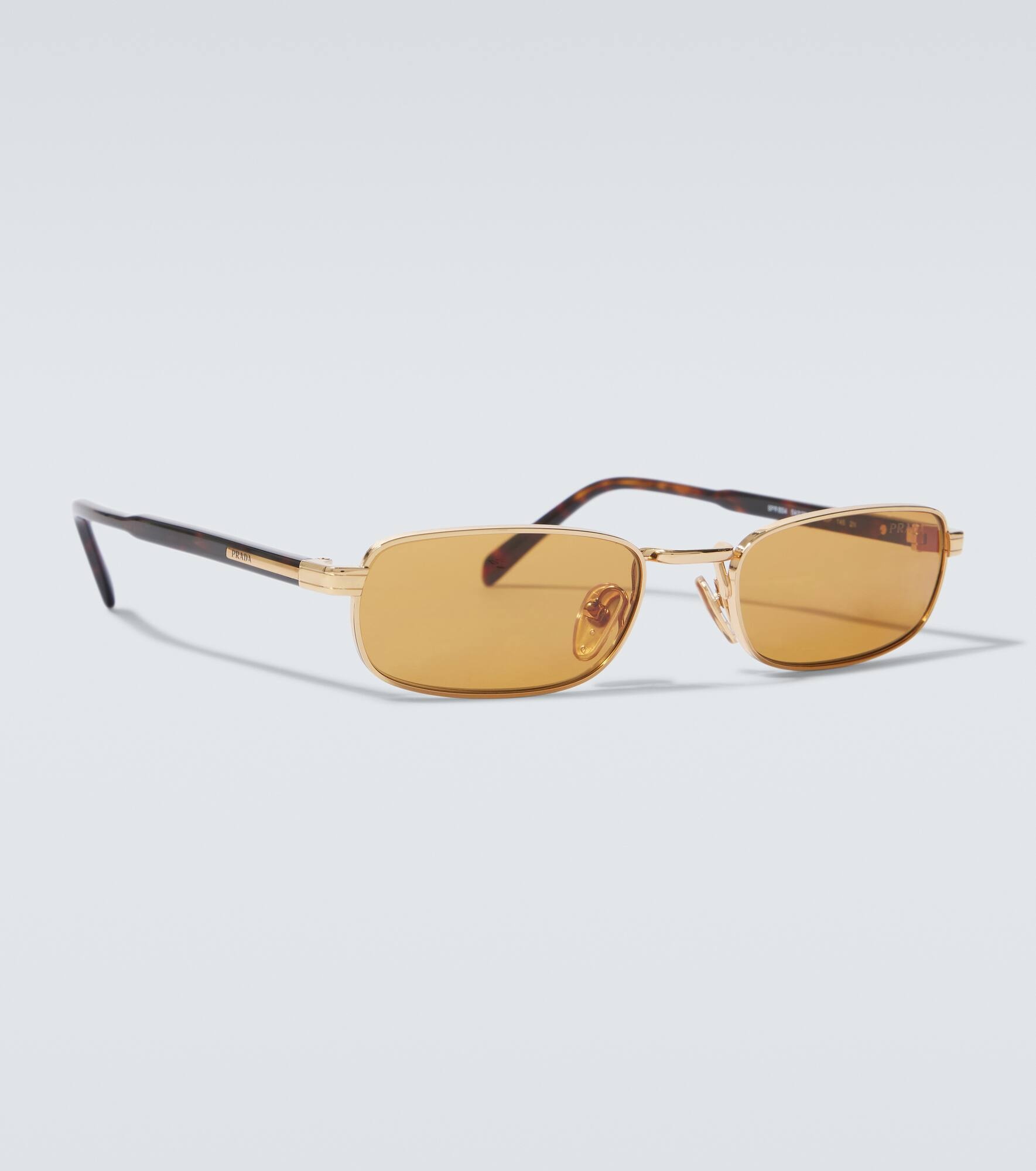 Logo rectangular sunglasses - 4