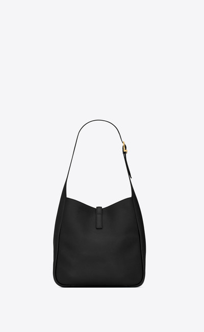 SAINT LAURENT le 5 à 7 soft small hobo bag in smooth leather outlook