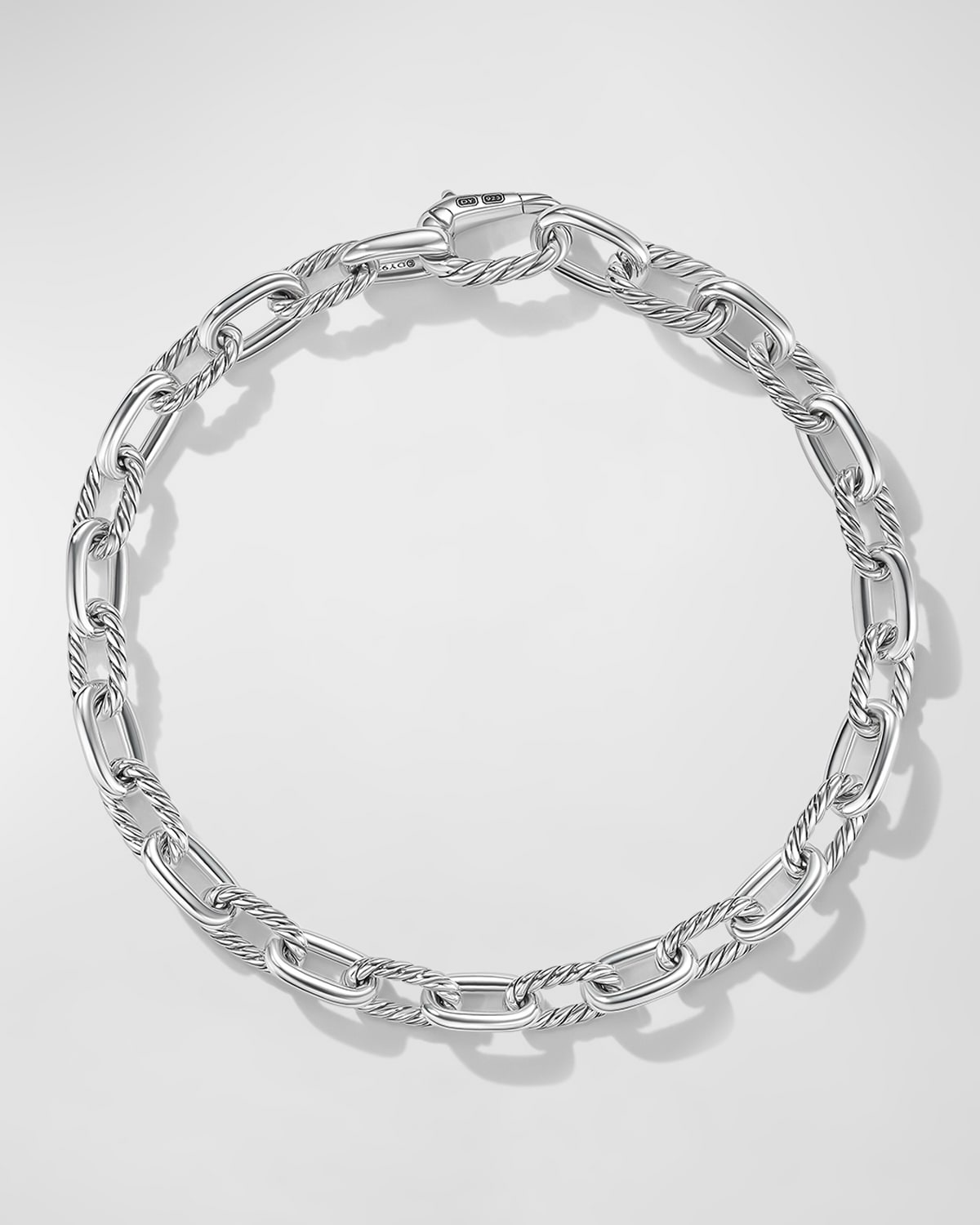 Men's DY Madison Chain Bracelet in Silver, 6mm - 2