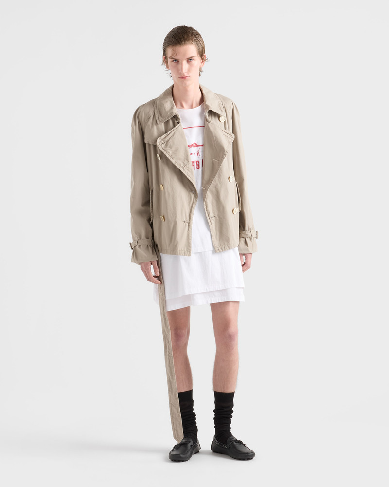 Prada Printed cotton tank top outlook