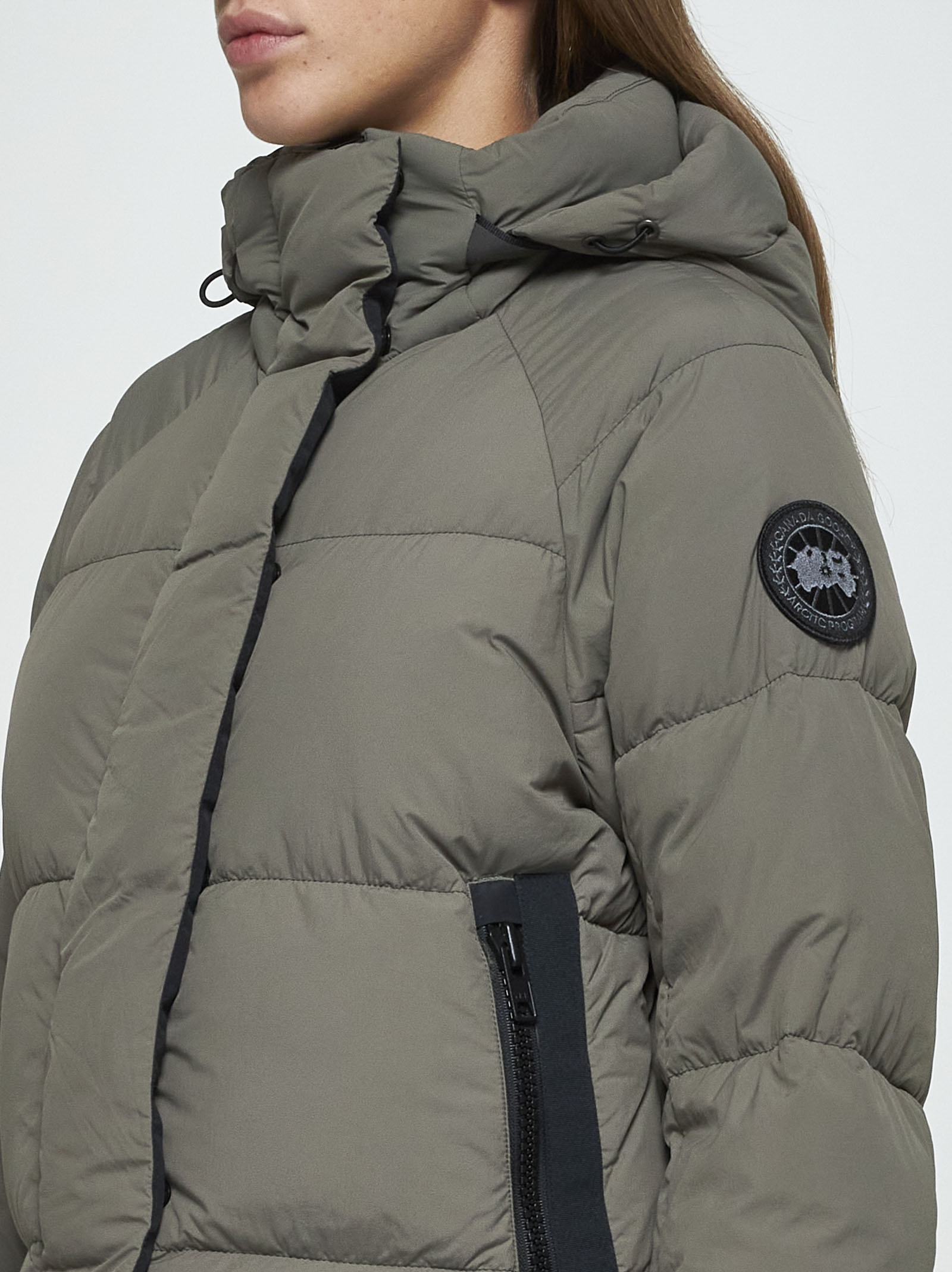 Junction quilted nylon down parka - 4