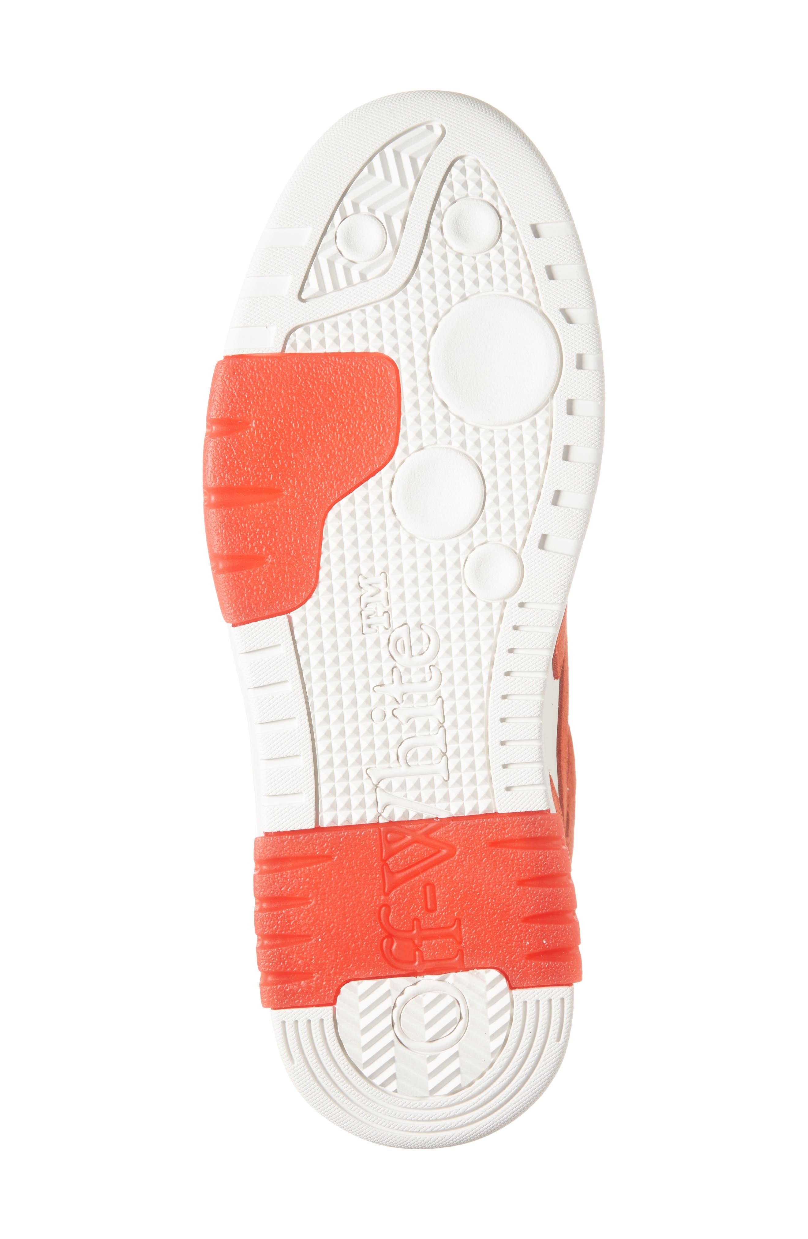 Off-White Out of Office Low Top Sneaker in Brick Red - 6