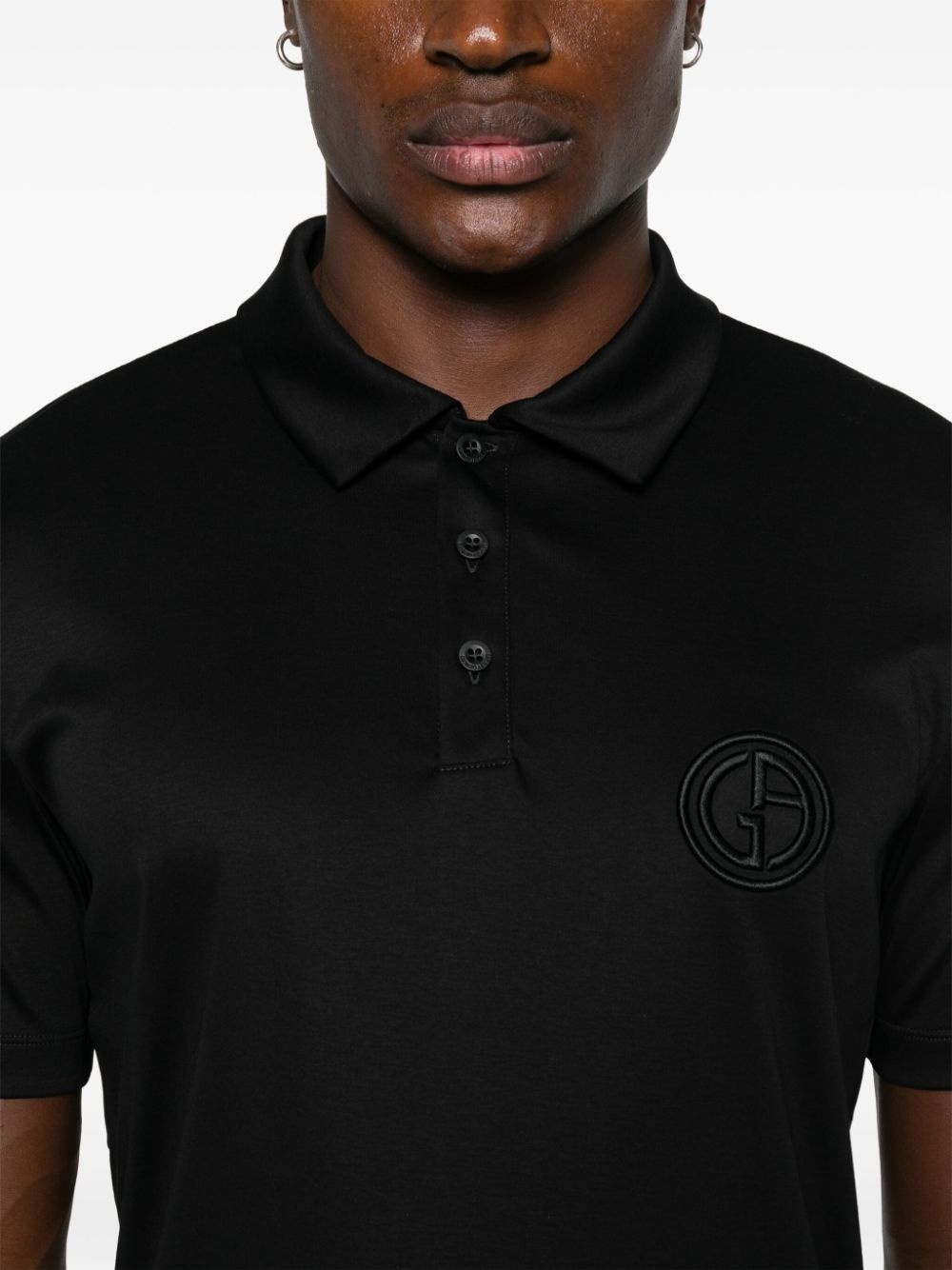 Interlock-logo polo shirt - 5