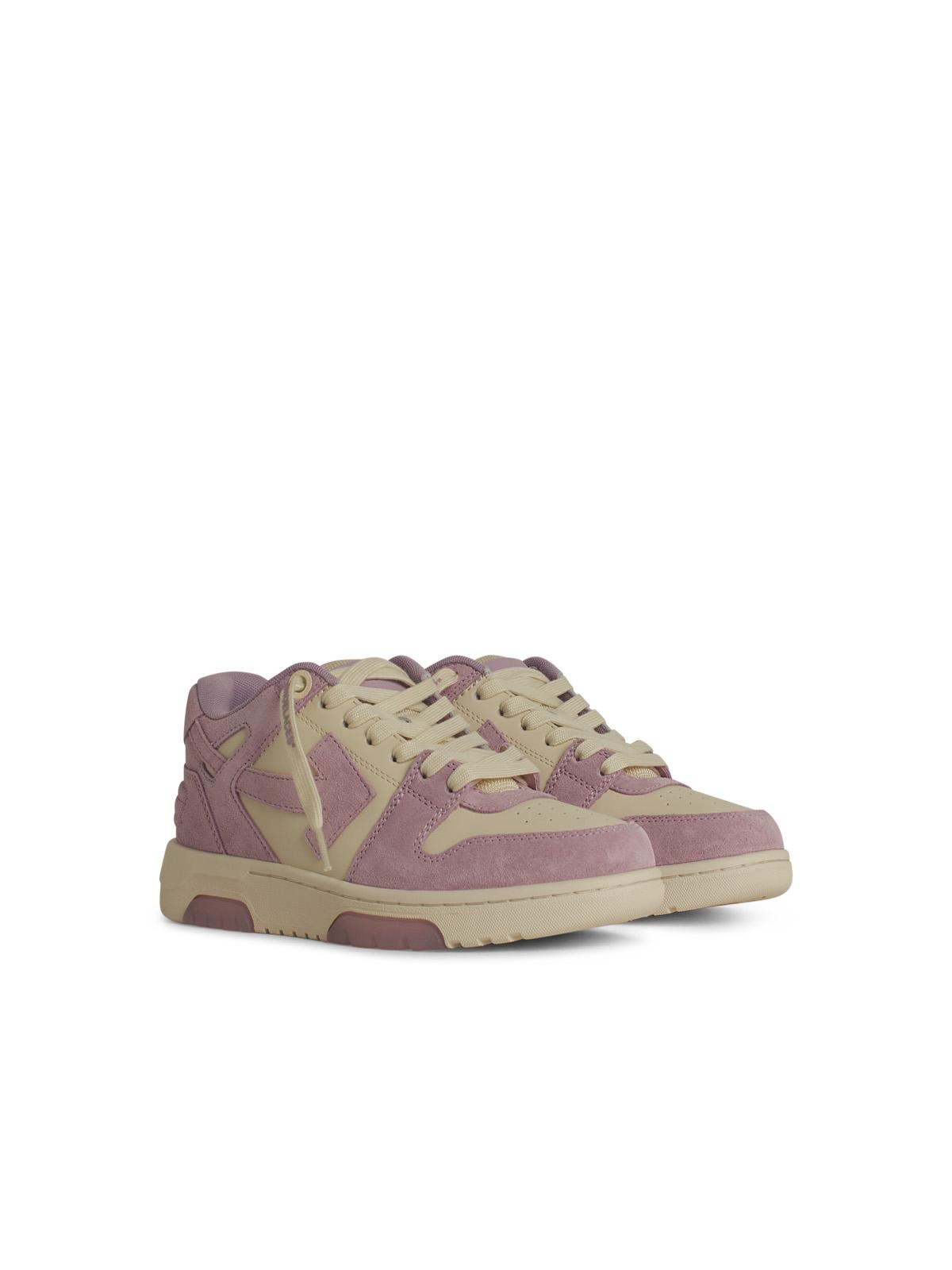 Off-White '0.0.0' Lilac Suede Sneakers Women - 2
