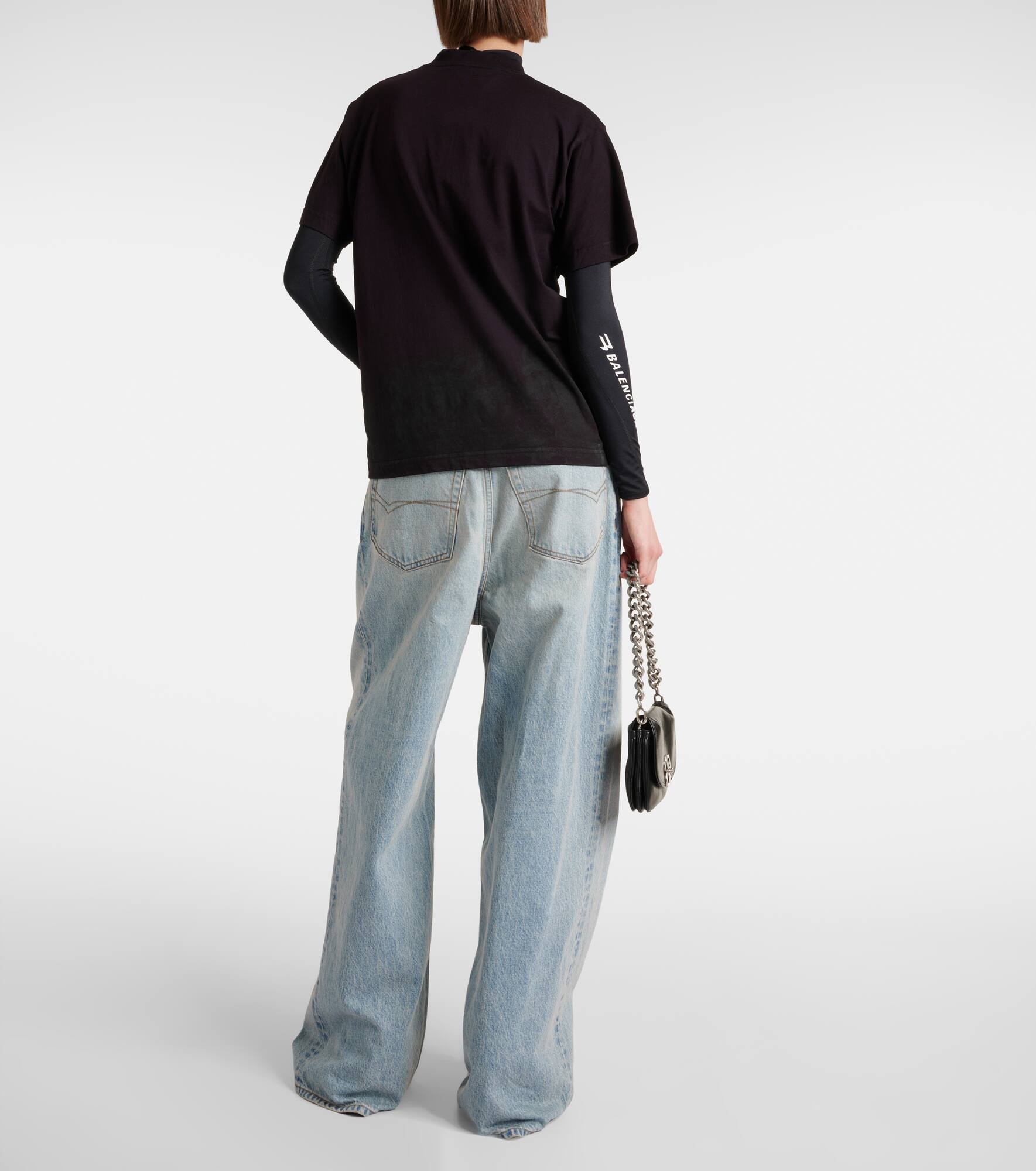 Metal BB oversized cotton jersey T-shirt - 3
